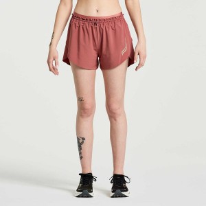 Apple Butter Saucony Pinnacle 2.5" Women's Shorts | Philippines S02837-R67