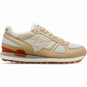 Beige / Brown Saucony Shadow Original Men's Sneakers | Philippines S27109-K64