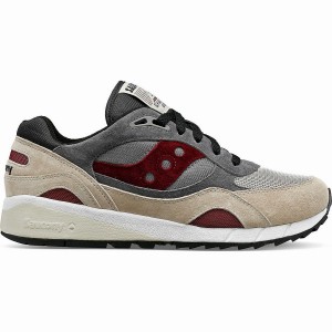 Beige / Grey Saucony Shadow 6000 Men's Sneakers | Philippines S06589-B65