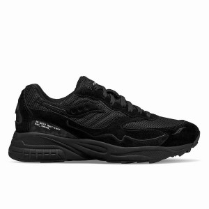 Black Saucony 3D Grid Hurricane Event Horizon Women's Sneakers | Philippines S02917-H01