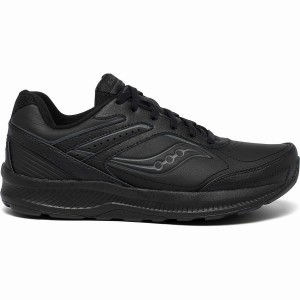 Black Saucony Echelon Walker 3 Wide Women's Walking Shoes | Philippines S69513-E12