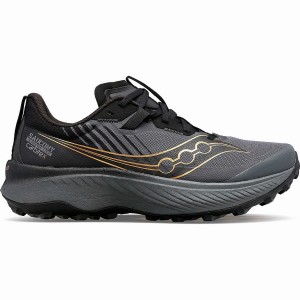 Black Saucony Endorphin Edge Men's Running Shoes | Philippines S54769-Q74