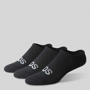 Black Saucony Inferno Cushion Sneaker 3-Pack Women's Socks | Philippines S83526-V02