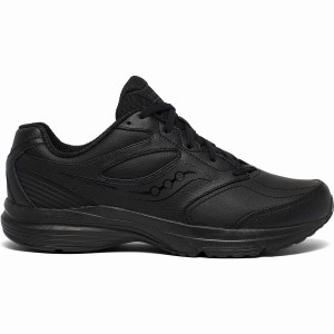 Black Saucony Integrity Walker 3 Men's Walking Shoes | Philippines S42396-Z30