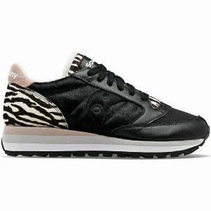 Black Saucony Jazz Triple Women's Sneakers | Philippines S85374-E15