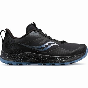 Black Saucony Peregrine ICE+ 3 Women's Running Shoes | Philippines S64793-D92