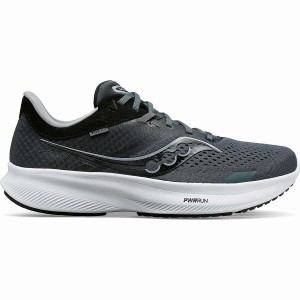 Black Saucony Ride 16 Men's Running Shoes | Philippines S01428-Z28