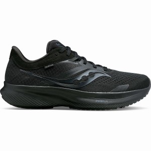 Black Saucony Ride 16 Men's Running Shoes | Philippines S72045-C60