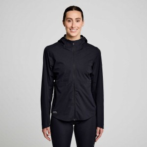 Black Saucony Runshield Women's Jackets | Philippines S49083-J16