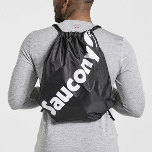 Black Saucony String Men's Bags | Philippines S10945-U75