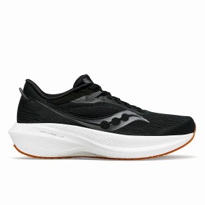 Black Saucony Triumph 21 Men's Running Shoes | Philippines S87094-G57