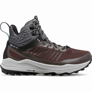 Black Saucony Ultra Ridge GTX Men's Running Shoes | Philippines S68370-A72