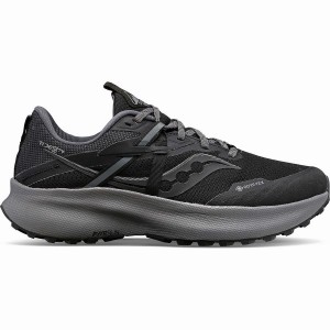 Black / Grey Saucony Ride 15 TR GTX Women's Trail Running Shoes | Philippines S30954-H49