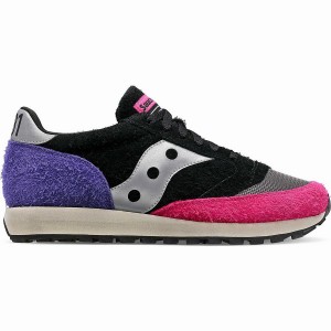 Black / Multicolor Saucony X Frank Cooke Jazz 81 Women's Sneakers | Philippines S18704-J76