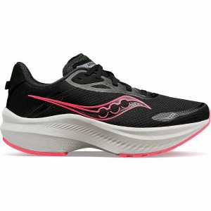 Black / Pink Saucony Axon 3 Women's Running Shoes | Philippines S35189-C67