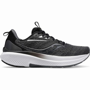 Black / White Saucony Echelon 9 Extra Wide Women's Walking Shoes | Philippines S76394-V83