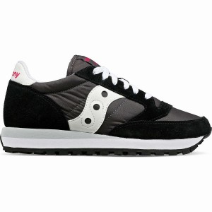 Black / White Saucony Jazz Original Women's Sneakers | Philippines S71562-C14