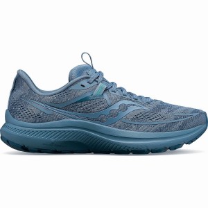 Blue Saucony Omni 21 Men's Running Shoes | Philippines S85037-L43