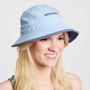 Blue Saucony Outpace Bucket Men's Hats | Philippines S20945-M24