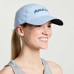 Blue Saucony Outpace Men's Hats | Philippines S65018-V93