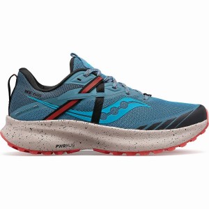 Blue Saucony Ride 15 TR Women's Trail Running Shoes | Philippines S20153-A35