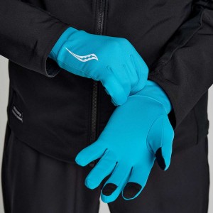 Blue Saucony Solstice Men's Gloves | Philippines S39750-E61