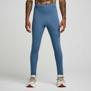 Blue Saucony Solstice Men's Tight | Philippines S01467-S86