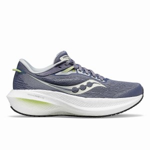 Blue Saucony Triumph 21 Women's Running Shoes | Philippines S95146-V29