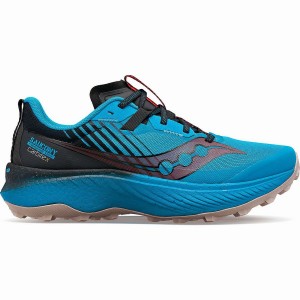 Blue / Black Saucony Endorphin Edge Men's Running Shoes | Philippines S24956-L84