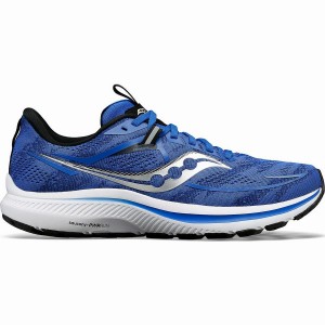 Blue / Black Saucony Omni 21 Men's Running Shoes | Philippines S12095-E70