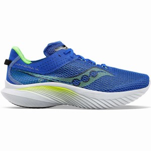 Blue / Green Saucony Kinvara 14 Men's Running Shoes | Philippines S89471-T47