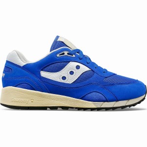 Blue / White Saucony Shadow 6000 Premium Women's Sneakers | Philippines S80932-B61