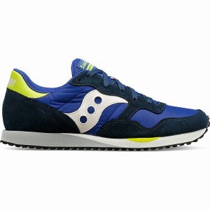 Blue / White / Light Green Saucony DXN Trainer Women's Sneakers | Philippines S96384-T19