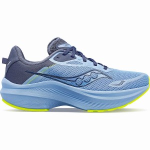 Blue / Yellow Saucony Axon 3 Women's Running Shoes | Philippines S81729-X25