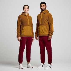 Brown Saucony Recovery Sherpa Women's Pullover | Philippines S35681-C91