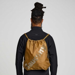 Brown Saucony String Men's Bags | Philippines S70983-P37