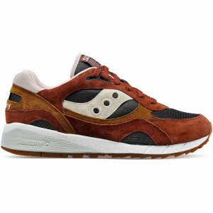 Brown / Black Saucony Shadow 6000 Men's Sneakers | Philippines S78234-Z73