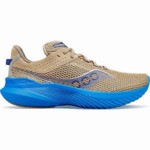 Brown / Blue Saucony Kinvara 14 Women's Running Shoes | Philippines S86374-F40