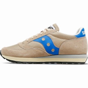 Brown / Royal Saucony Jazz 81 Men's Sneakers | Philippines S81069-D23