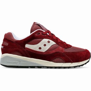 Burgundy Saucony Shadow 6000 Men's Sneakers | Philippines S87054-P97