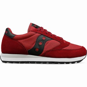 Burgundy / Black Saucony Jazz Original Women's Sneakers | Philippines S25168-T18