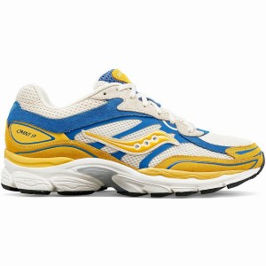 Cream / Yellow Saucony ProGrid Omni 9 Premium Women's Sneakers | Philippines S95270-D15