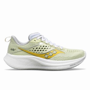 Fern / Cloud Saucony Ride 17 Women's Running Shoes | Philippines S81632-T67