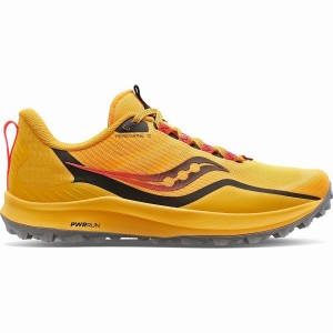 Gold / Red Saucony Peregrine 12 Women's Trail Running Shoes | Philippines S78536-W18