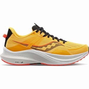 Gold / Red Saucony Tempus Men's Running Shoes | Philippines S17590-F87