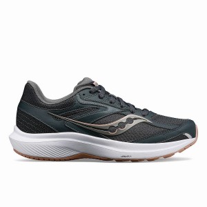 Green Saucony Cohesion 17 Wide Women's Running Shoes | Philippines S69482-U08