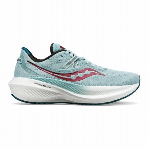 Green Saucony Triumph 20 Women's Running Shoes | Philippines S23841-A83