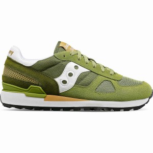 Green / Green Saucony Shadow Original Men's Sneakers | Philippines S94782-W91