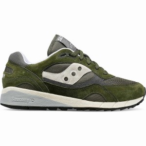 Green / Grey Saucony Shadow 6000 Men's Sneakers | Philippines S43519-V91