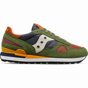 Green / Navy Saucony Shadow Original Men's Sneakers | Philippines S20961-Q17